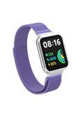 Safa Xiaomi Redmi Watch 2 Lite Uyumlu Krd-58 Metal Zore Kordon-Lila