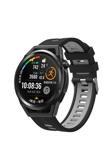 Doping Digital Galaxy Watch 42Mm Krd-55 Uyumlu Zore Kordon-Siyah-Gri