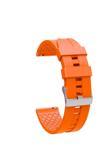Kılıftech Gear S2 Krd-23 20Mm Uyumlu Zore Kordon-Turuncu