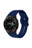 Kılıftech Galaxy Watch 4 Classic 42Mm Krd-50 Uyumlu Zore Kordon-Petrol Mavi
