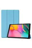 Kılıftech Galaxy Tab A 8.0 (2019) T290  Uyumlu Zore Smart Cover Standlı 1-1 Kılıf-Mavi