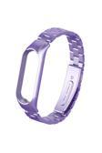 Zore Xiaomi Mi Band 5 Uyumlu Krd-04 Metal Kordon Lila