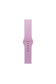 Kılıftech Huawei Honor Magic 2 46Mm Band Serisi 22Mm Klasik Kordon Silikon Strap Kayış-Mor