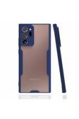 10Line Aksesuar Galaxy Note 20 Ultra Uyumlu Zore Parfe Kılıf-Lacivert