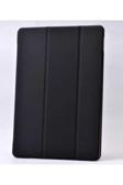 Kılıftech Galaxy Tab 3 Lite 7.0 T110  Uyumlu Zore Smart Cover Standlı 1-1 Kılıf-Siyah