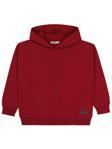 Civil Boys No Etiketli 10-13 Yaş Kapüşonlu Sweatshırt - Bordo10-11 Yaş