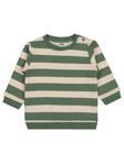 Civil Baby Kalın Çizgi Empirme 6-18 Ay Sweatshirt - Haki12-18 Ay