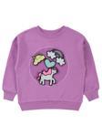 Civil Düz 3-7 Yaş Sweatshirt - Lila3-4 Yaş