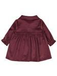 Civil Baby Düğme ve Cepli 6-18 Ay Elbise - Lila9-12 Ay