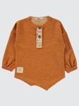 Civil Boys Sahte Patlı Kolu Lastikli 2-5 Yaş Sweatshirt - Turuncu5-6 Yaş