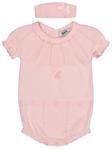 Beybek Triko 1-6 Ay Çıtçıtlı Badi - Pembe6-9 Ay