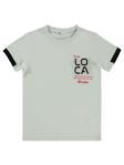 Civil Boys Loca Baskılı 10-13 Yaş Tişört - Gri11-12 Yaş