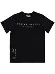 Civil Boys Less But Better Baskılı 6-9 Yaş Tişört - Siyah6-7 Yaş