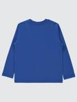 Superman Baskılı 10-13 Yaş Sweatshirt - Mavi11-12 Yaş