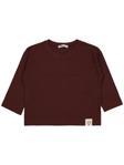 V13937 Civil Boys Jakar Petek  2-5 Yaş Sweatshirt - Bordo4-5 Yaş