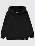 Civil Boys Qr Kod Etiketli Kapşonlu 6-9 Yaş Sweatshirt - Siyah8-9 Yaş