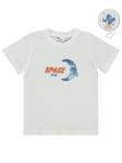 Civil Boys Space Store Baskılı 2-5 Yaş Tişört - Ekru3-4 Yaş