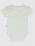 Civil Baby Organik Pamuklu K Kol 0-18 Ay Çıtçıtlı Badi - Ekru18-24 Ay