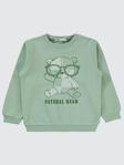 Civil Boys Natural Bear Baskılı 2-5 Yaş Sweatshirt - Haki2-3 Yaş