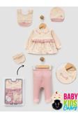 Baby Kids Colors Kutulu Pileli Tavşan Penye 5'Li Set
