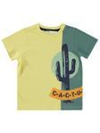 Civil Boys Az Us Kaktüs Baskılı 2-5 Yaş Tişört - Sarı3-4 Yaş