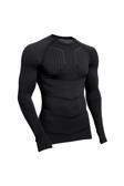 Cn Ticaret Unisex Sporcu Siyah Uzun Kollu Termal İçlik