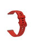 Kılıftech Huawei Band 7 Krd-71 Uyumlu Zore Kordon-Kırmızı