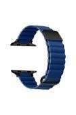Kılıftech Watch 40Mm Uyumlu Krd-78 Pu Deri Kordon Strap Kayış Clo- Lacivert