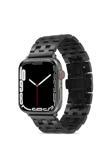 Haktan Kılıf Watch 44Mm Uyumlu Krd-20 Metal Zore Kordon-Siyah