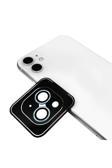 10Line Aksesuar İphone 12 Uyumlu Zore Cl-11 Safir Parmak İzi Bırakmayan Anti-Refcloive Kamera Koruyucu-Si