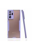 10Line Aksesuar Galaxy Note 20 Ultra Uyumlu Zore Parfe Kılıf-Mor