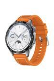 Kılıftech Xiaomi Amazfit Pace Uyumlu Clo- Krd-102 22Mm Silikon Kordon-Turuncu