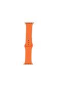 Kılıftech Watch 40Mm Band Serisi Klasik Kordon Silikon Strap Kayış-Turuncu