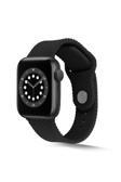 Kılıftech Watch 38Mm Krd-37 Uyumlu Zore Kordon-Siyah