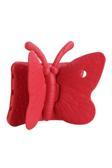 Kılıftech İpad 2. Nesil Uyumlu Zore Butterfly Standlı Tablet Kılıf-Kırmızı