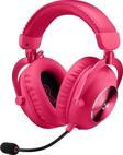Logitech G PRO X 2 LIGHTSPEED Kablosuz DTS:X Headphone 2.0 - 7.1 Surround Ses Oyun Kulaklığı - Pembe