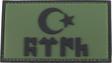 Single Sword GÖKTÜRK Plastik Patch - Peç