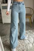 Kleshus Ganikus Salaş Mavi Pantolon Jeans Likralı Esnek