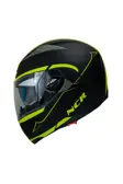 NCR Kask Çene Açılır Vizörlü Sarı (Ece Belgeli)