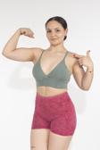 Ntb Nature The Brand Siyah Kadın Sporcu Sütyeni - Dekolteli Dikişli Ve Destekli Spor Bra,Antrenman Bra,Yoga Bra