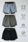 Man Of Man |3 Lü Paket| Unisex Gym Ve Fitness Astarlı Taytlı Şort Yazılı Lastik