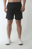 Man Of Man Unisex Gym Ve Fitness Astarlı Taytlı Şort / Gizli Cep Detaylı