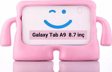 Galaxy Tab A9 8.7 inç Uyumlu Fuchsia iBuy Standlı Çocuk Tablet Kılıfı