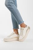Beyaz Bağcıklı Hafif Kadın Sneaker Lady 029 Z