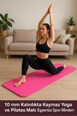 Hepitop 10 Mm Kalınlıkta Kaymaz Yoga Ve Pilates Matı – Egzersiz Spor Minderi 185 X 61 Cm