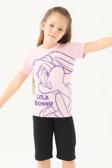 Looney Tunes L1591-2 Çocuk  Açık Pembe Tişört