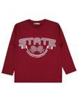 Civil Boys State Baskılı 6-9 Yaş Sweatshirt - Bordo9-10 Yaş