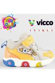 Vicco 946.P25K.411 Rocky Bebe Işıklı Phylon Gri Erkek Çocuk Spor Ayakkabı