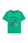 Skechers Sk2510112 B Regular Fit Graphic Tee Yeşil Erkek Çocuk T-Shirt