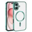 Apple iPhone 16 Plus Kılıf Kamera Korumalı M-safe Wireless Şarj Özellikli Zore Demre Kapak